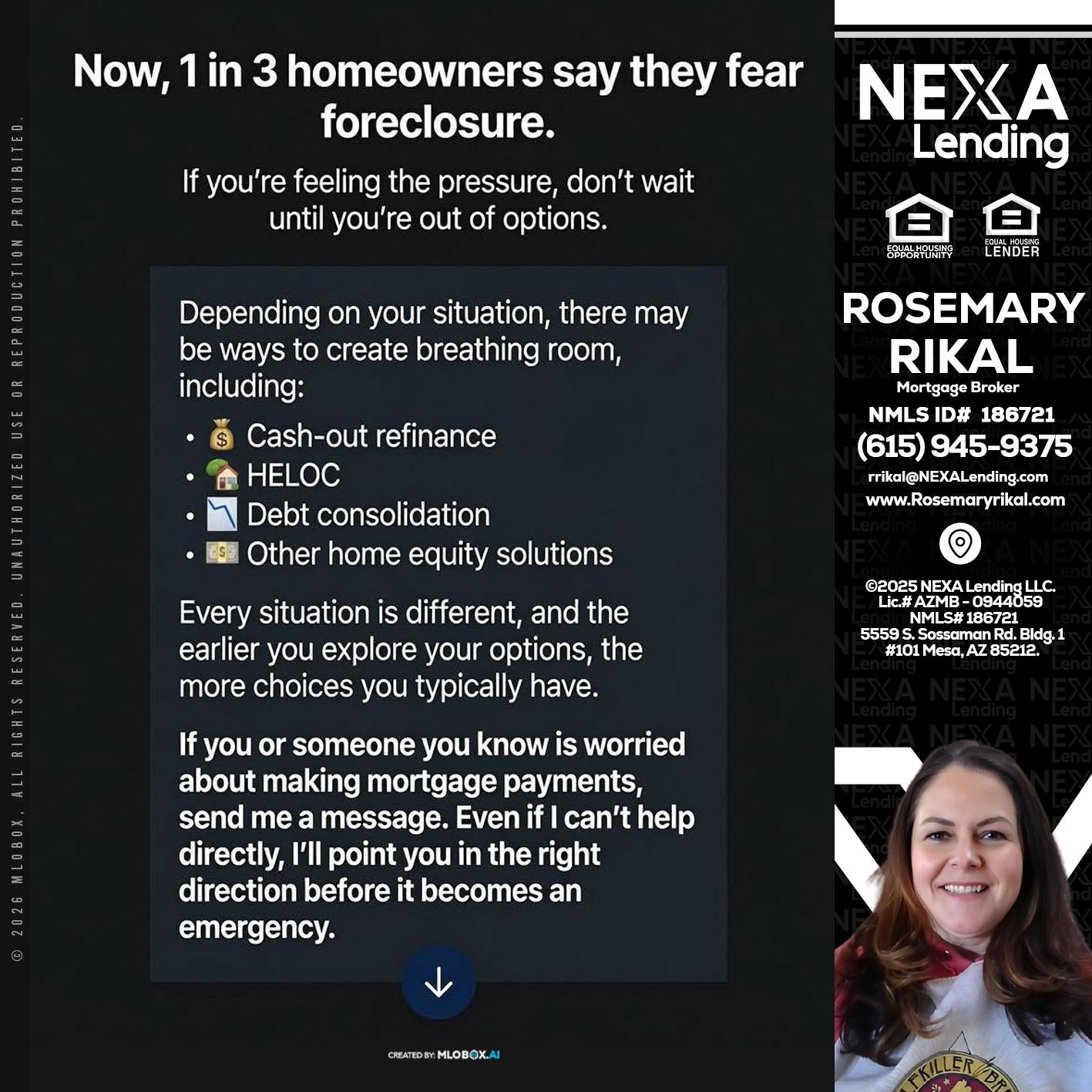 NOW - Rosemary Rikal -Mortgage Broker